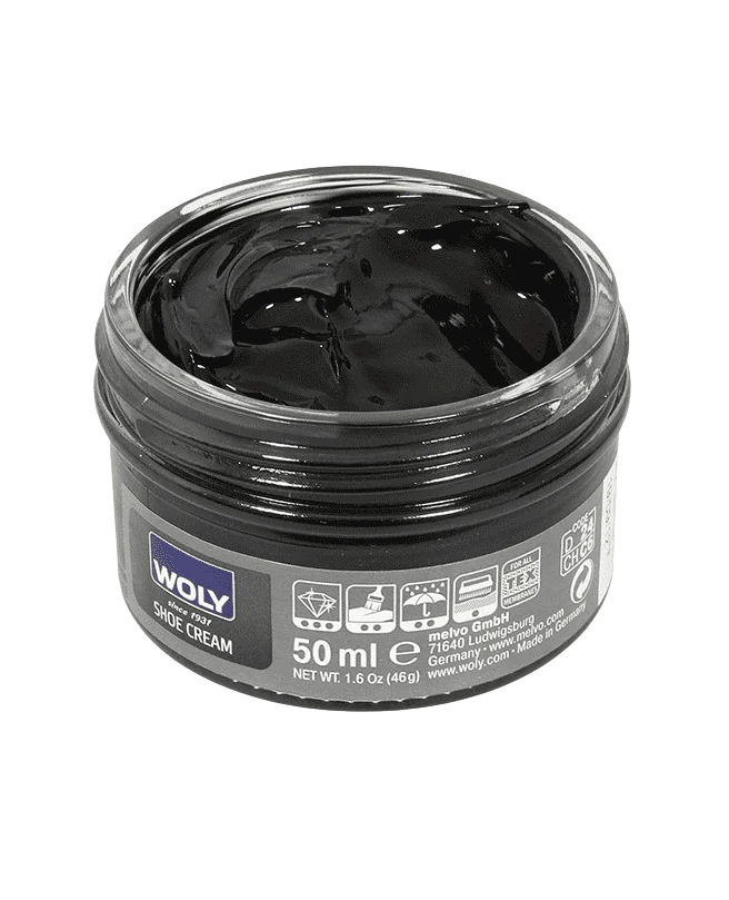 WOLY Leather Cream 50ml - Black